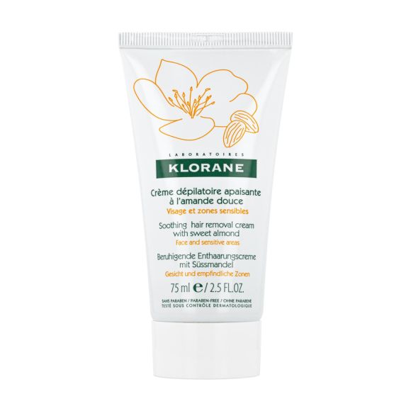 Klorane Enthaarungscreme mit süßer Mandel - 75 ml Tube