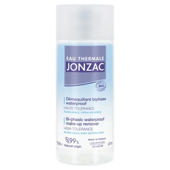 Zweiphasiger wasserfester Make-up-Entferner Eau thermale Jonzac - Flasche mit 150 ml
