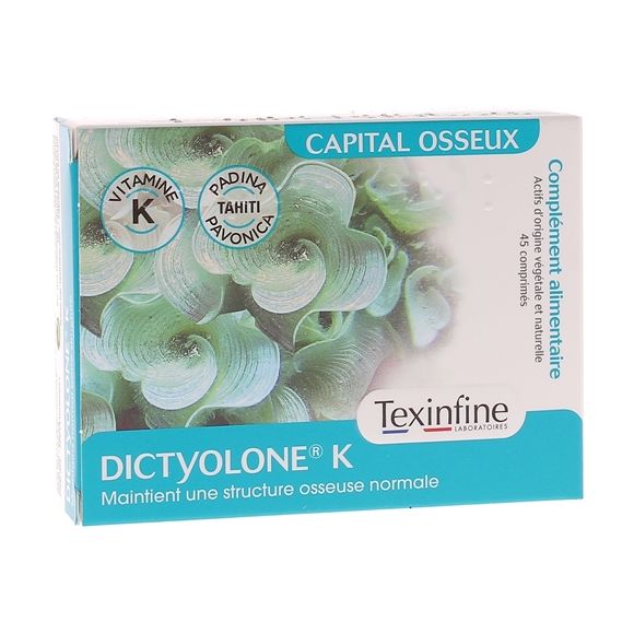 Dictyolone K Texinfine - Packung mit 45 Tabletten