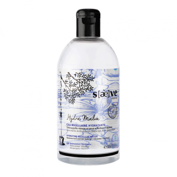 Hydratisierende Mizellenwasser Hydra Malva Saeve - Flasche mit 500ml