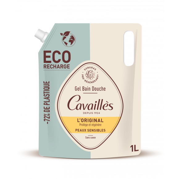 Bio-Duschgel das Original Rogé Cavaillès - Öko-Nachfüllpackung 1L