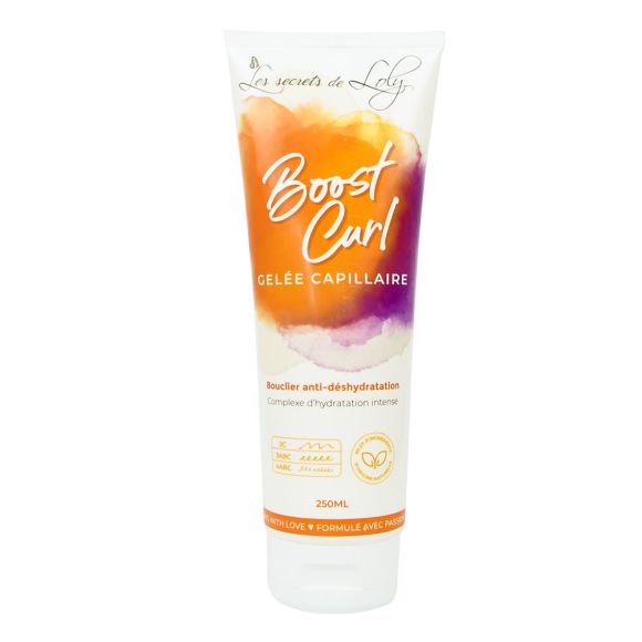 Haargel Boost Curl Les Secrets de Loly - Tube mit 250 ml