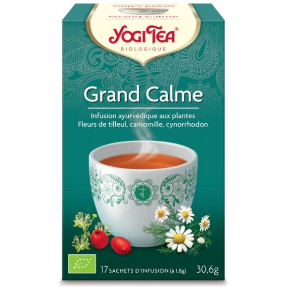 Großer Ruhe BIO Yogi Tea - Schachtel mit 17 Beuteln