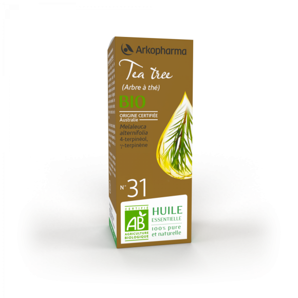 Ätherisches Öl Teebaum (Tea Tree) Bio Nr. 31 Arkopharma - Flasche mit 10 ml