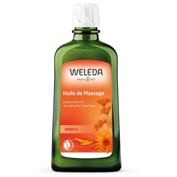 Arnika-Massageöl Weleda - Flasche mit 200 ml