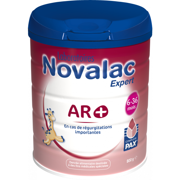 Anti-Reflux-Milch 2. Alter AR+ 6-36 Monate Novalac - Dose 800g