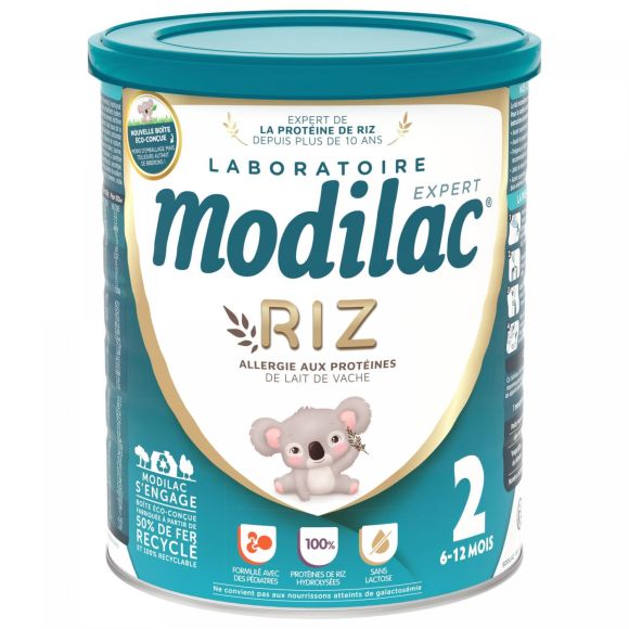 Reisdrinkpulver 2. Alter 6-12 Monate Modilac Expert - Dose mit 800 g