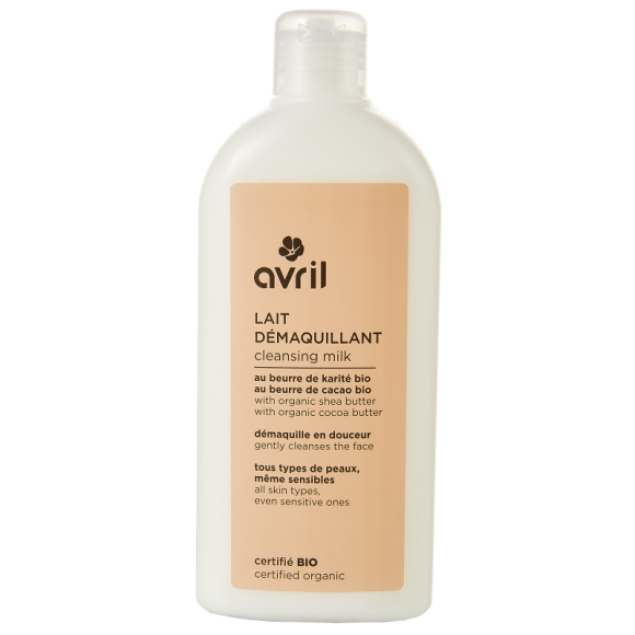 Bio-Reinigungsmilch Avril - Flasche 250 ml
