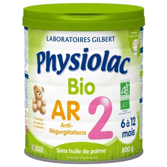 Bio-Milchpulver AR 2. Alter Physiolac - Dose von 800g