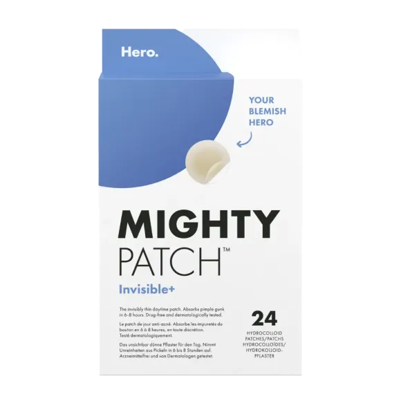 Mighty Patch Invisible+ Hero - Box mit 24 Pflastern