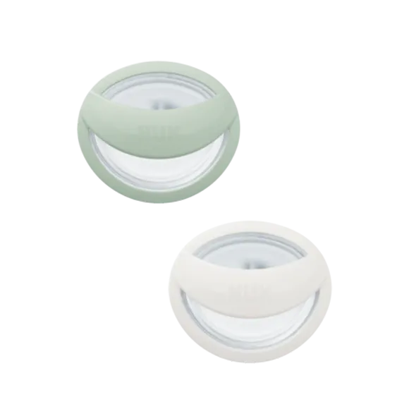 MommyFeel Silikon-Schnuller 0-9 Monate NUK - 2er-Pack Schnuller