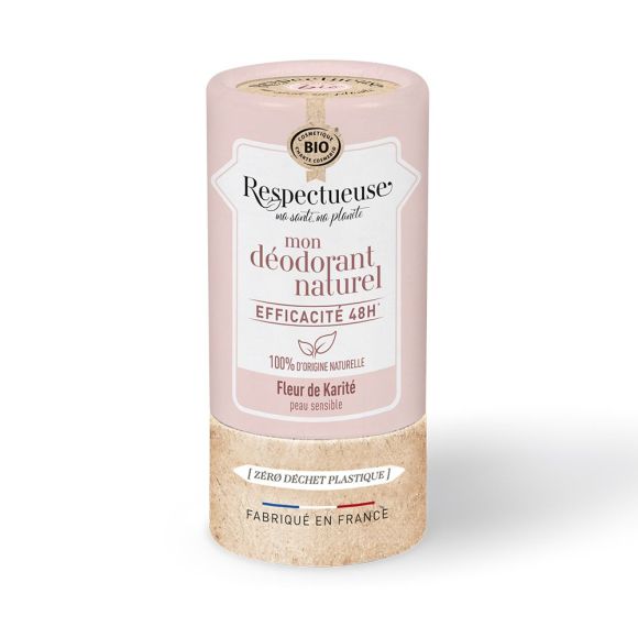 Mein natürlicher Deodorant mit Bio-Sheabutter Respectueuse - Stick mit 50g
