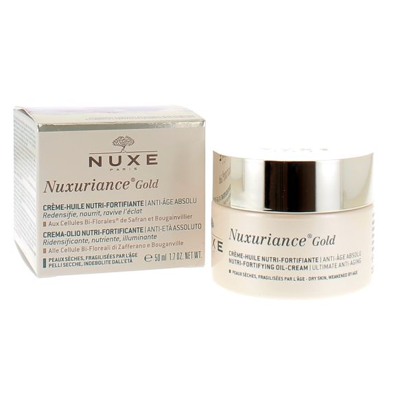 Nuxuriance Gold Nährende und stärkende Anti-Aging Creme-Öl Nuxe - 50ml Tiegel