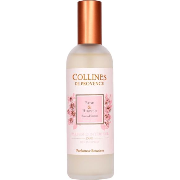 Raumduft Rose & Hibiskus Collines de Provence - Spray 100 ml