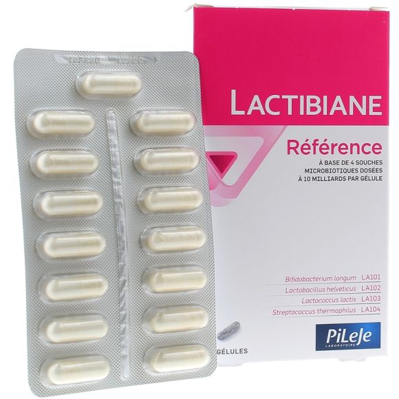 Lactibiane Referenz Mikrobiota Kapseln Pileje - Packung mit 30 Kapseln