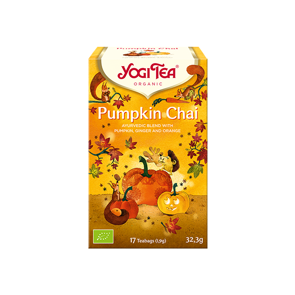 Pumpkin Chai Bio Aufguss Yogi Tea - Box mit 17 Beuteln