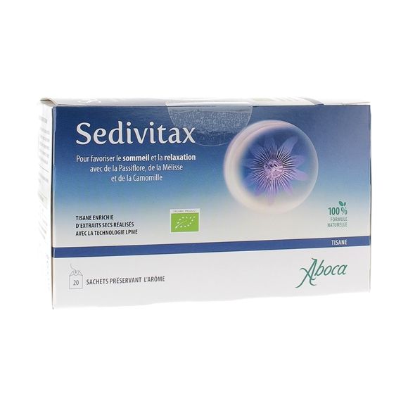 Sedivitax Bio-Tee Aboca - Schachtel mit 20 Beuteln