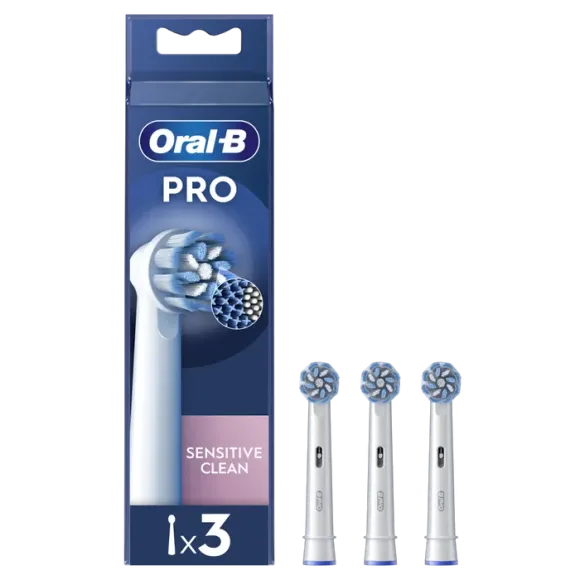 Sensitive Clean Ersatzbürsten für Oral-B - 3 Bürsten