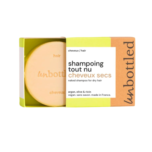 Festes Shampoo Bar für trockenes Haar Unbottled - 75g Stück