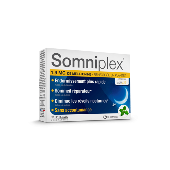 Somniplex Tabletten 3C Pharma - Packung mit 30 Tabletten