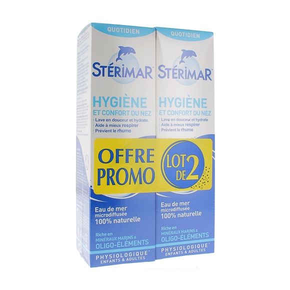 Stérimar Nasenpflege - 2er-Pack mit 100ml Sprays