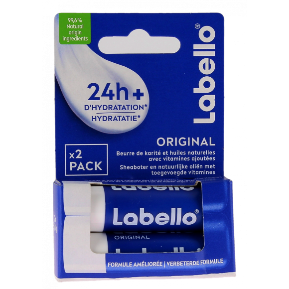 Labello Original Care 24h Lippenbalsam - 2er Pack