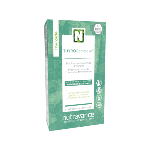 THYROComplexe Nutravance - Packung mit 60 Tabletten