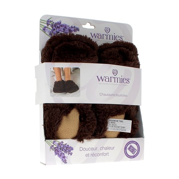 Warmies Mikrowellenfähige Hirse-Kuschelschuhe Soframar - 1 Paar Schuhe