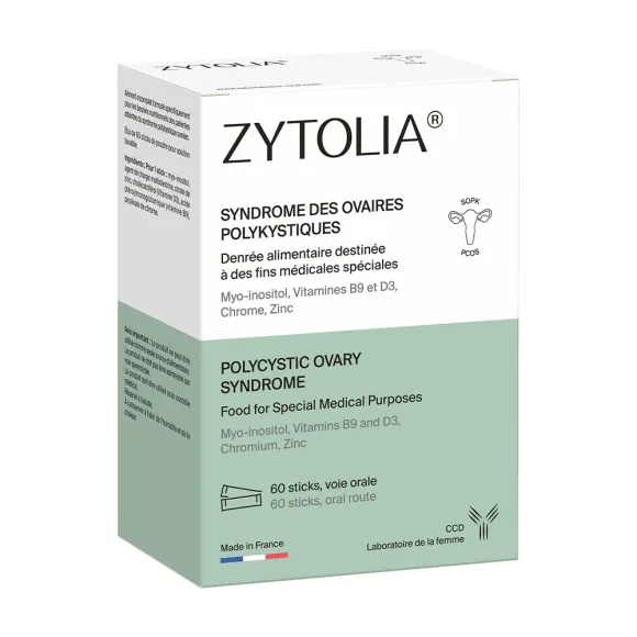 Zytolia Syndrom der polyzystischen Ovarien CCD - Packung mit 60 Sticks zum Verdünnen