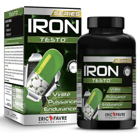 Iron testo series Eric Favre - 90 Kapseln Box