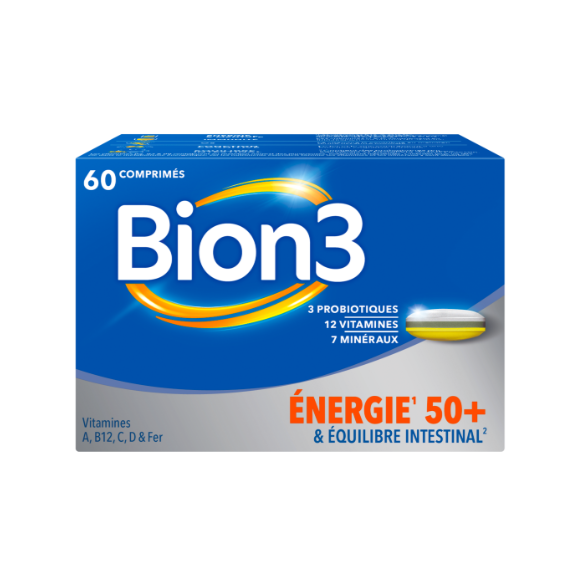Bion 3 Vitalität 50+ - Packung mit 60 Tabletten