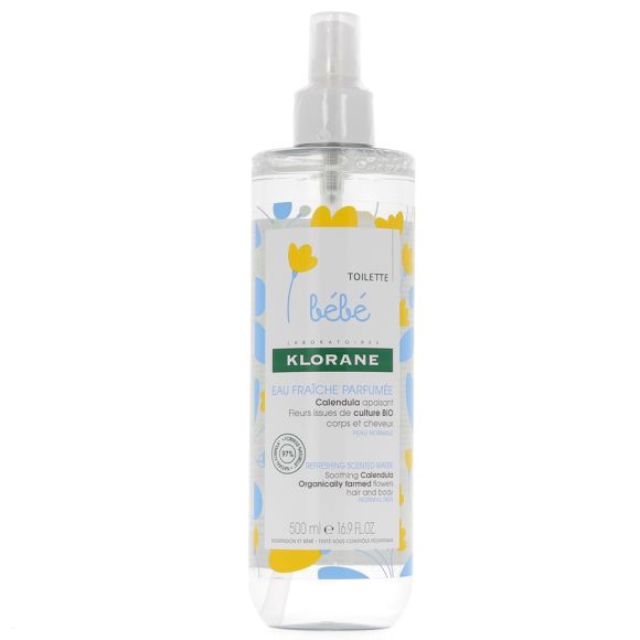 Klorane Baby Duftendes Frischwasser - Spray mit 500 ml