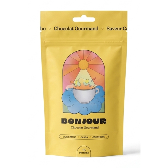 Hallo Schokoladengeschmack Getränk - 90g Beutel (15 Portionen)