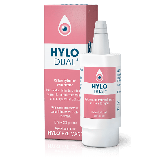Hylo-dual feuchtigkeitsspendende Augentropfen - 10 ml Flasche
