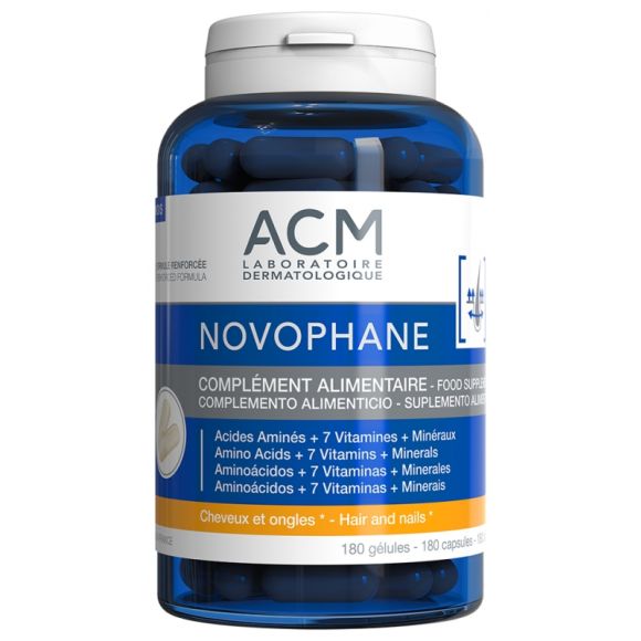 Novophane Haare und Nägel ACM - Packung mit 180 Kapseln