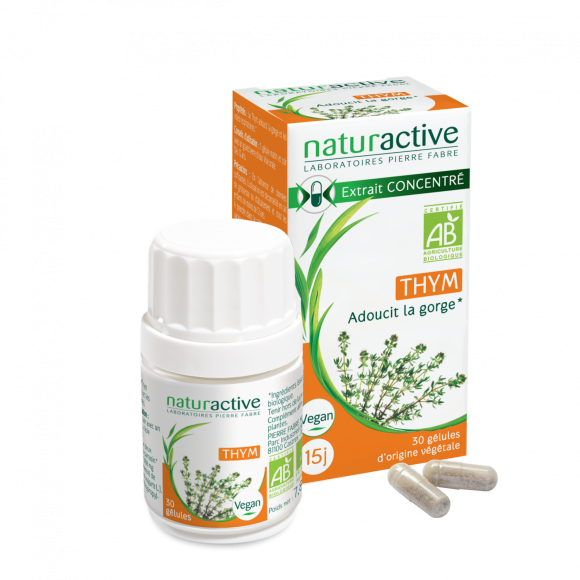 Elusanes Thym Naturactive - Packung mit 30 Kapseln