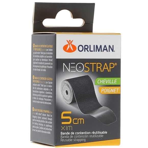 Neostrap Knöchel- und Handgelenk 5cm x 1m Orliman - 1 wiederverwendbares Band