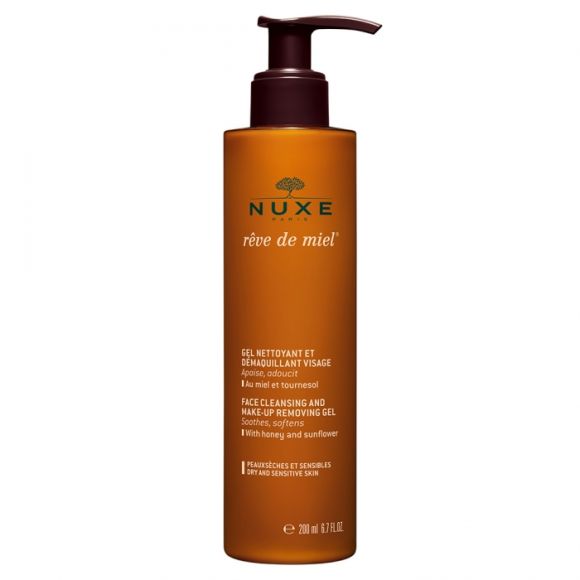 Honigtraum Gesichtsreinigungs- und Make-up-Entferner Nuxe - Pumpflasche 200 ml