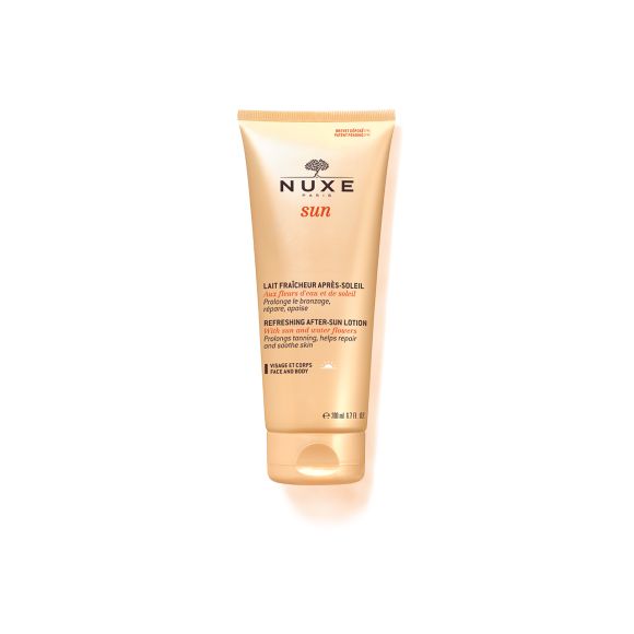 Frische Milch nach der Sonne für Gesicht und Körper Nuxe sun - Tube mit 200 ml