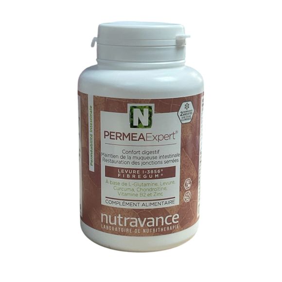 PermeaExpert Verdauungskomfort Nutravance - Dose mit 90 Kapseln