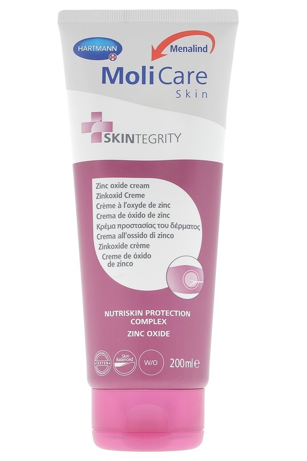 Skintegrity Crème à l'oxide de zinc MoliCare Skin Hartmann - tube 200 ml