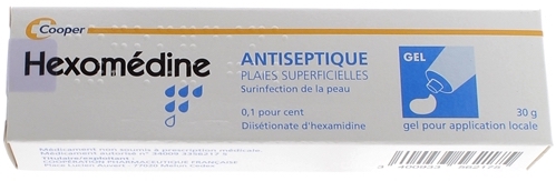 Hexomedine 0,1% gel pour application locale - tube de 30g