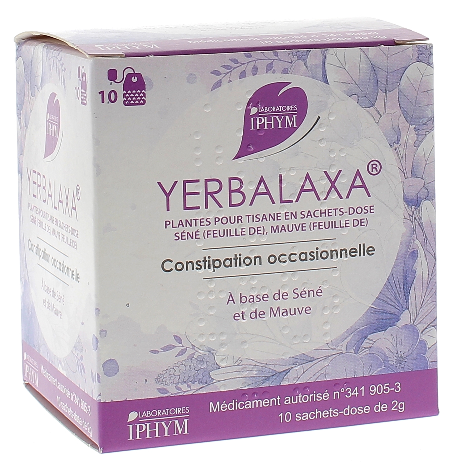 Yerbalaxa tisane contre la constipation occasionnelle améliorer la digestion