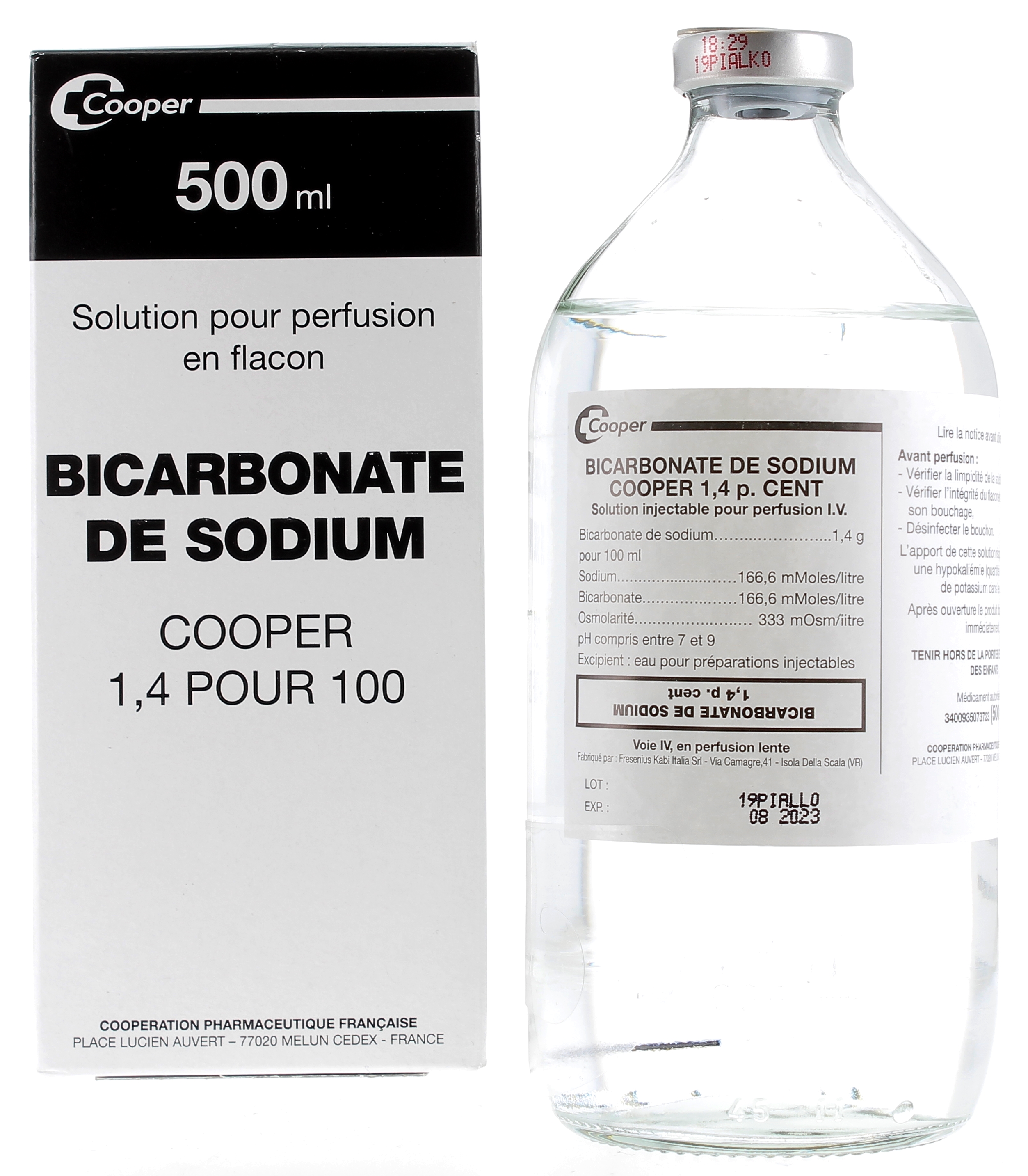 Flacons Médicaux Pour Perfusions Avec Sérum Physiologique Et