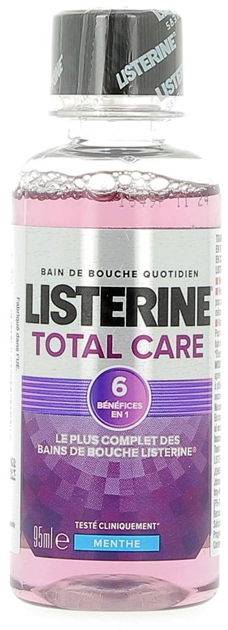 Bain de Bouche Total Care Listerine - flacon de 95 ml