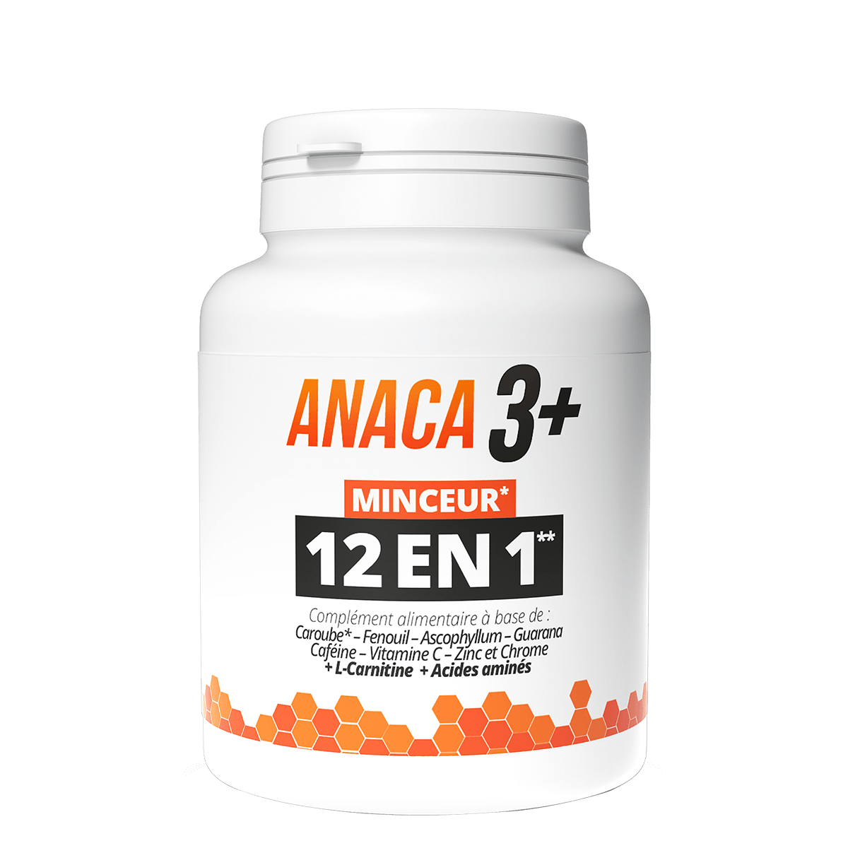 Minceur 12 en 1 Anaca3+ -  boîte de 120 gélules