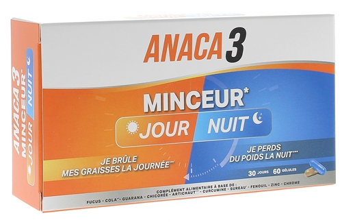 ANACA 3+ - Perte De Poids - Complément Alimentaire - Aide À Brûler