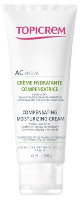 AC Hydra Crème hydratante compensatrice Topicrem - tube de 40 ml
