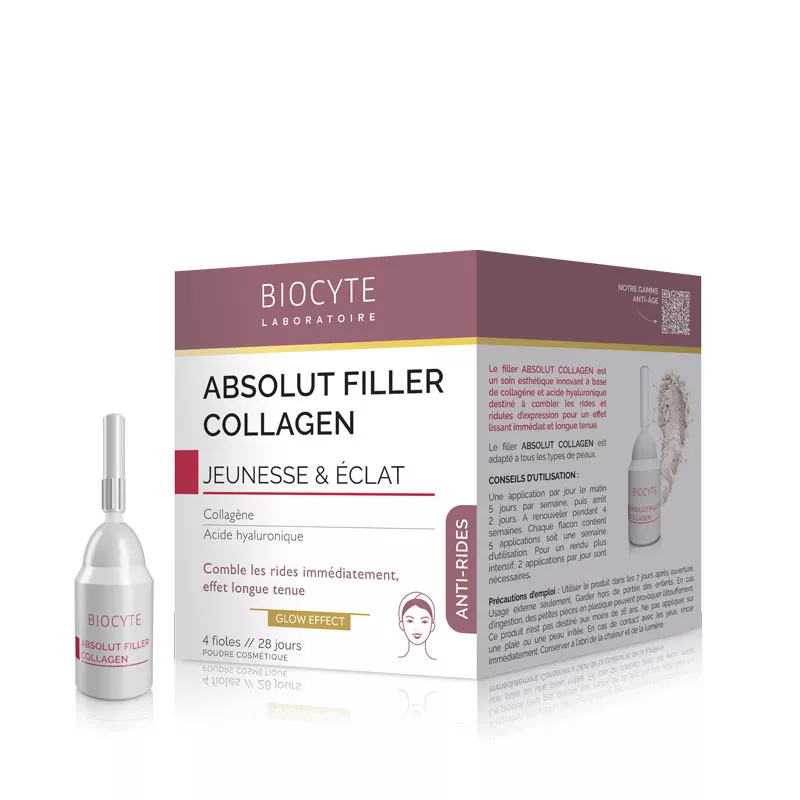 Absolut Collagen Filler Biocyte - boîte de 4 fioles