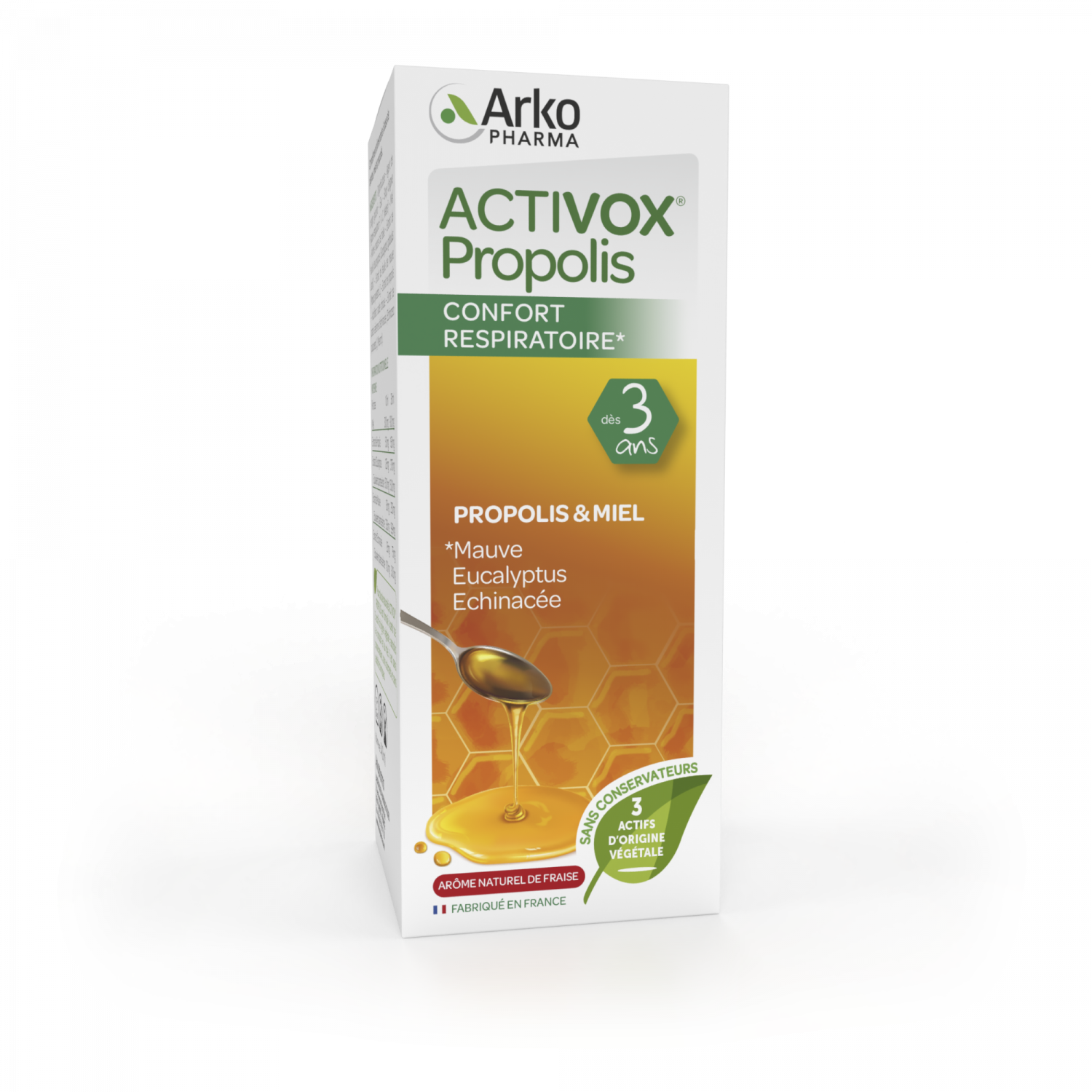 Activox Sirop propolis confort respiratoire Arkopharma - flacon de 140ml